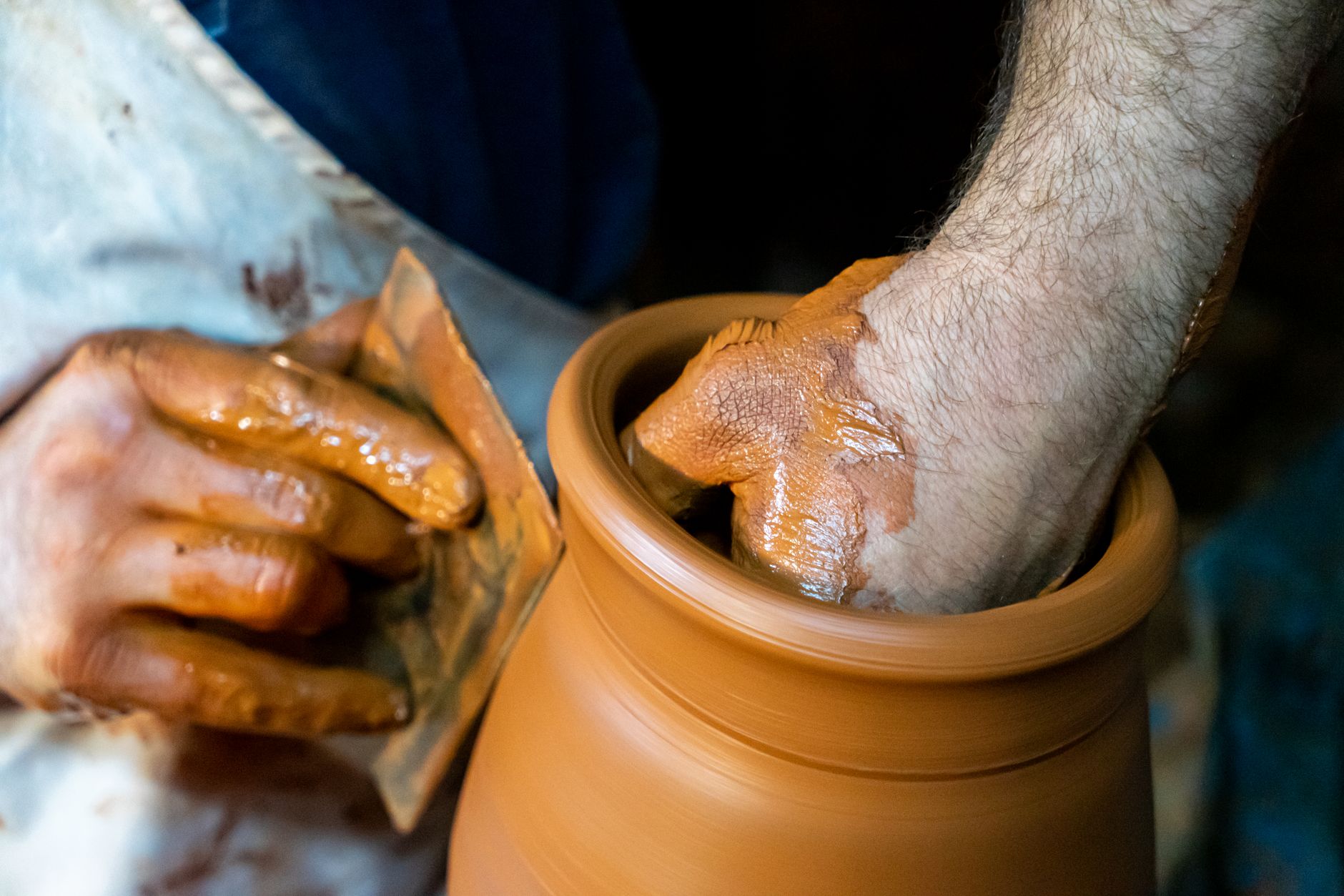 Pottery Wheel Throwing
