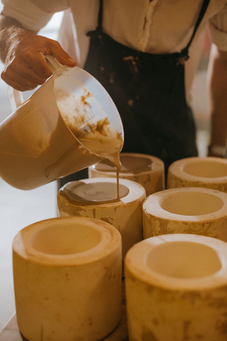 Glaze Pouring Ceramic